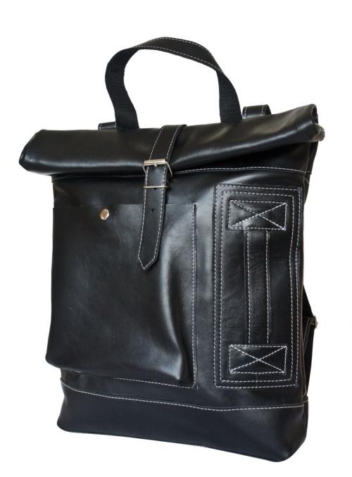 Молодежная сумка-рюкзак Arcaro black Carlo Gattini - Фабрика сумок «Carlo Gattini»