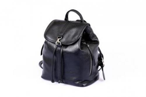 Городской рюкзак женский черный Fabrizio - Фабрика сумок «Fabrizio»