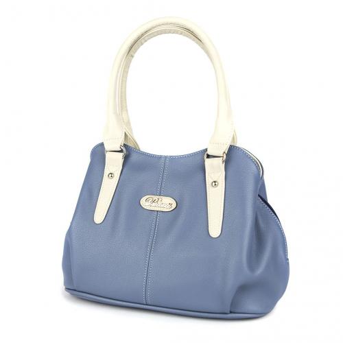 Женская сумка синяя эко кожа Барти - Фабрика сумок «Барти»