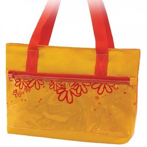 Женская текстильная сумка с карманом Прокс - Фабрика сумок «Прокс»