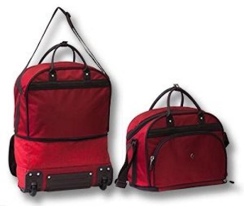 Сумка дачная на колесах красная TsV - Фабрика сумок «TsV»