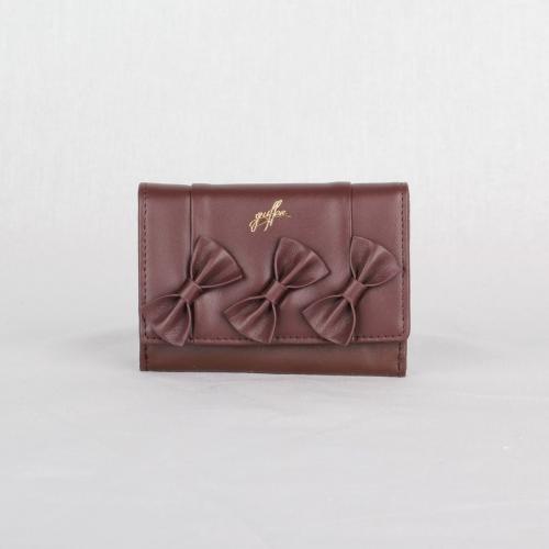 Кошелек женский кожаный коричневый Griffon - Фабрика сумок «Griffon»