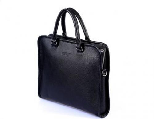 Кожаный портфель мужской застежка на молнии Fabrizio - Фабрика сумок «Fabrizio»