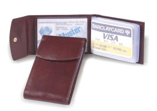 Кредитница горизонтальная на 36 карт из кожи - Фабрика сумок «MeZa»
