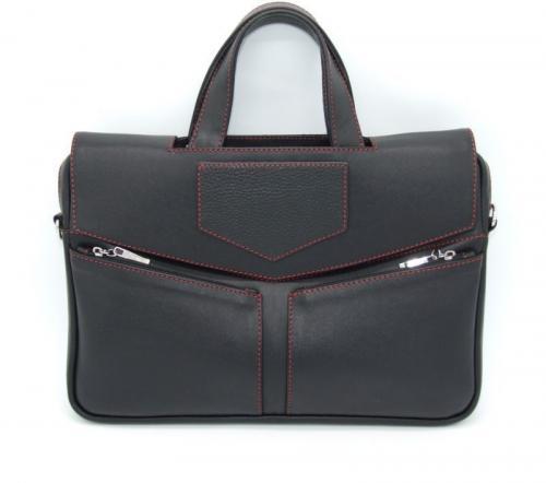 Портфель мужской кожаный мягкий Dalena - Фабрика сумок «Dalena»