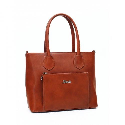 Деловая сумка женская коричневая Savio - Фабрика сумок «Savio»