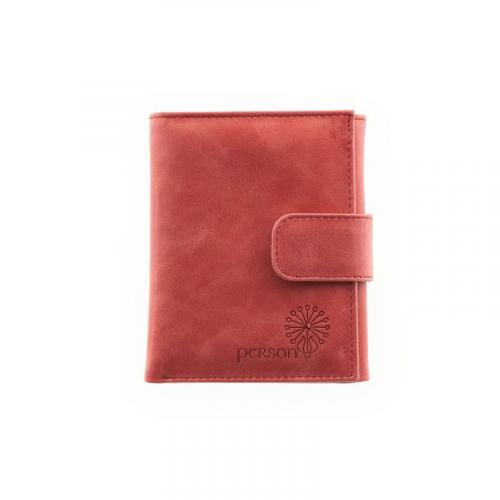 Женское портмоне друид красный Person - Фабрика сумок «Person»