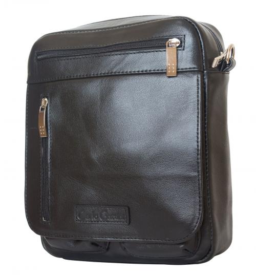 Мужская сумка-планшет Tanaro black Carlo Gattini - Фабрика сумок «Carlo Gattini»