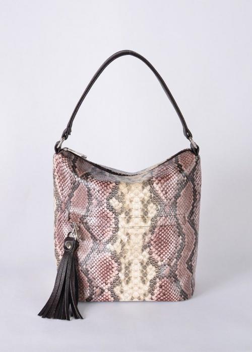 Женская сумка классическая коричневая  - Фабрика сумок «Anri»