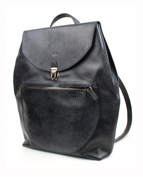 Женский кожаный рюкзак Riviera Graphite - Фабрика сумок «Pattern»