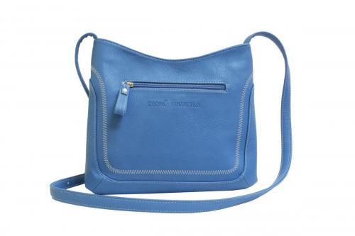 Сумка женская голубая экокожа - Фабрика сумок «Сибирская кожгалантерея»