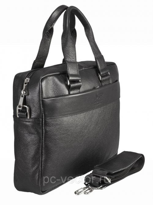 Мужской портфель мягкий из натуральной кожи Вектор - Фабрика сумок «Вектор»
