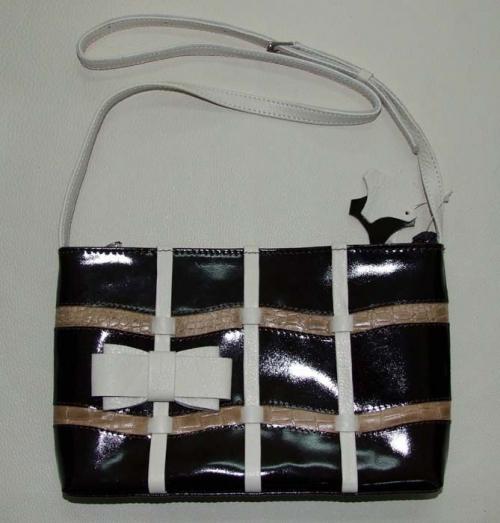 Комбинированная сумка через плечо женская Dalena - Фабрика сумок «Dalena»