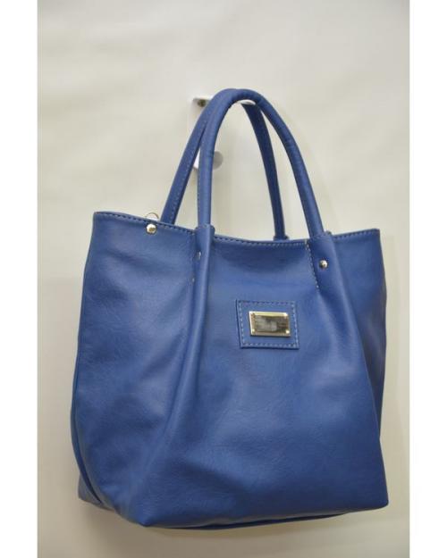 Классическая женская сумка синяя Фантазия - Фабрика сумок «Фантазия»