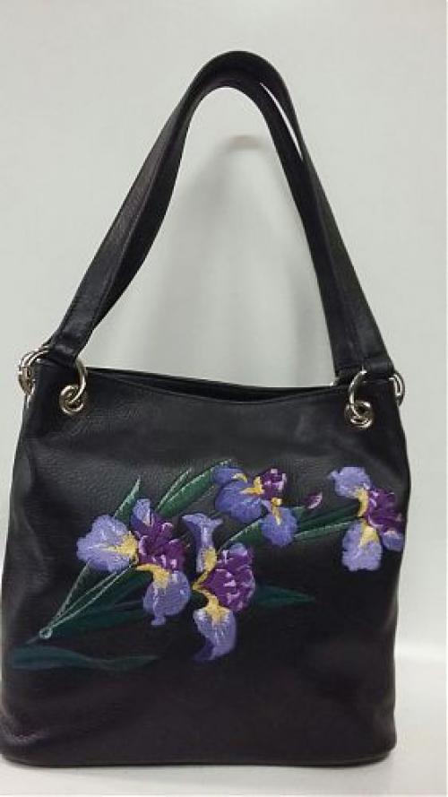Кожаная женская сумка ирис Сумков - Фабрика сумок «Сумков»