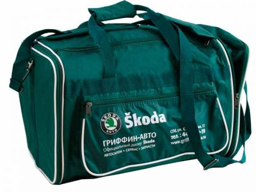 Спортивная сумка зеленая Россумка - Фабрика сумок «Россумка»
