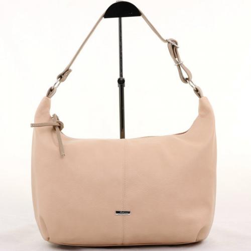 Женская сумка бежевая пудра Саломея - Фабрика сумок «Саломея»