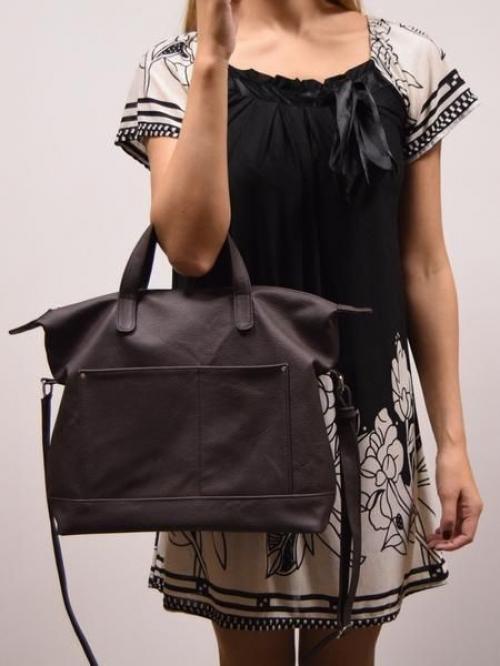 Женская классическая черная сумка Карман - Фабрика сумок «Карман»
