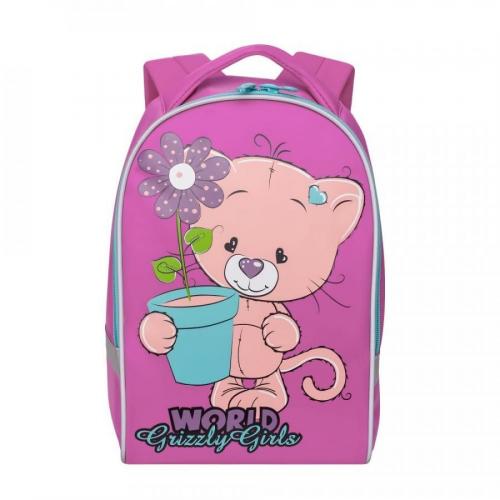 Маленький детский рюкзак для девочек Grizzly - Фабрика сумок «Grizzly»