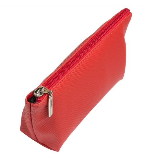 Косметичка красная Rubini - Фабрика сумок «Rubini»