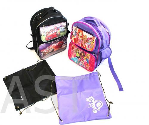 Школьный рюкзак с мешком для обуви - Фабрика сумок «AST»