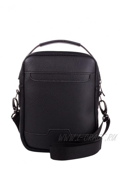 Сумка-планшет мужская черная L-Craft - Фабрика сумок «L-Craft»