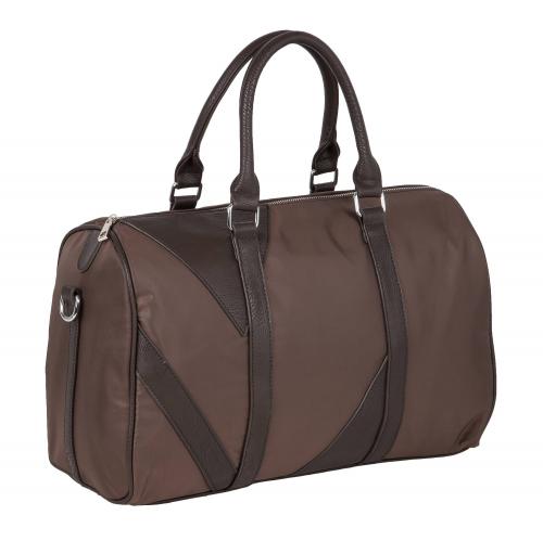 Дорожная сумка коричневая Полар - Фабрика сумок «Полар»
