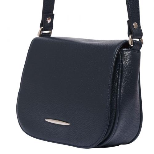 Женская сумка на плечо синяя FORTE - Фабрика сумок «FORTE»