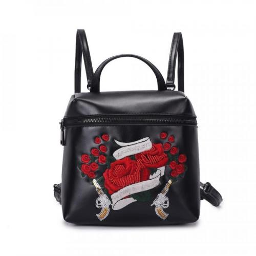 Женский рюкзак из экокожи розы Ors Oro - Фабрика сумок «Grizzly»
