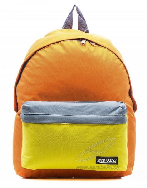 Рюкзак оранжевый молодежный Сарабелла - Фабрика сумок «Сарабелла»
