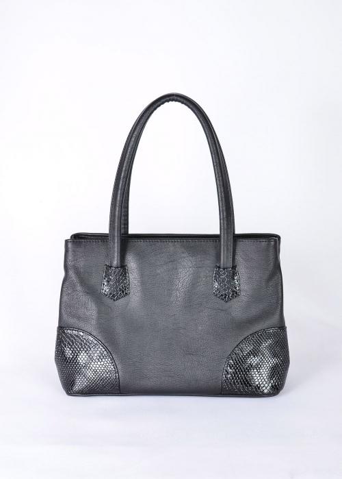 Женская сумка классическая черная длинные ручки  Anri - Фабрика сумок «Anri»