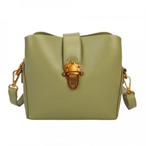 Женская сумка из экокожи оливковая Ors Oro - Фабрика сумок «Grizzly»