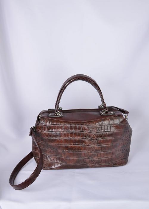 Женская сумка классика обьемная каштан Anri - Фабрика сумок «Anri»