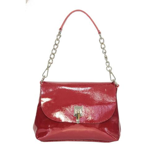 Женская лаковая красная сумка Laccoma - Фабрика сумок «Laccoma»