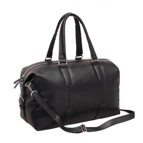 Кожаная дорожная сумка Kennard Black Lakestone - Фабрика сумок «Lakestone»