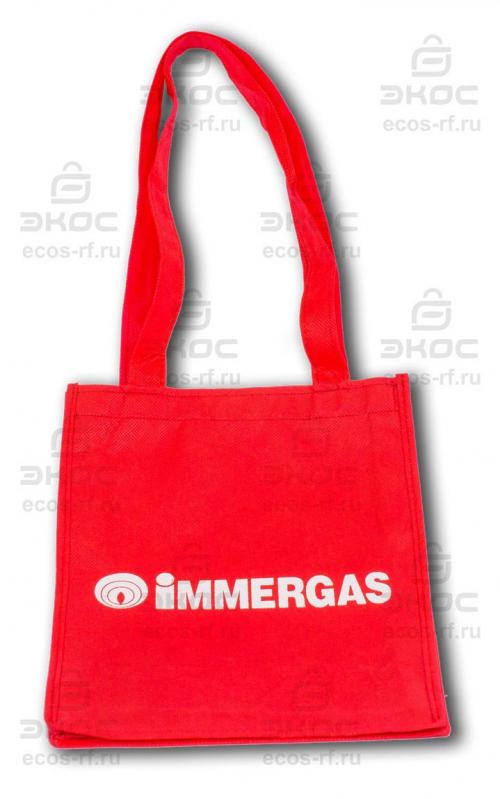 Промо сумка Эконом красная Экос - Фабрика сумок «Экос»