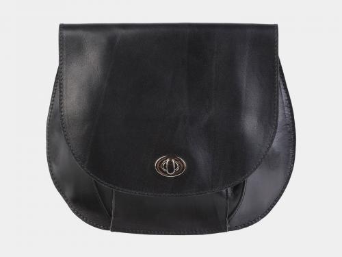 Черный кожаный женский клатч из натуральной кожи - Фабрика сумок «Alexander TS»