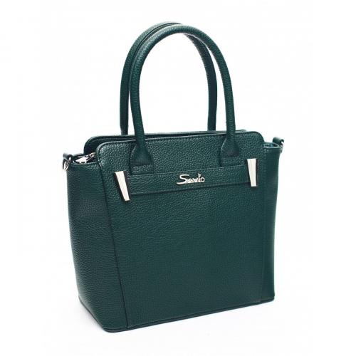 Женская зеленая сумка классика Savio - Фабрика сумок «Savio»