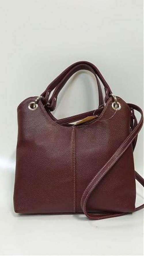 Женская сумка из кожи коричневая Сумков - Фабрика сумок «Сумков»