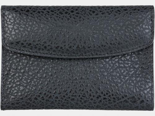 Черный кожаный кошелек Alexander TS - Фабрика сумок «Alexander TS»