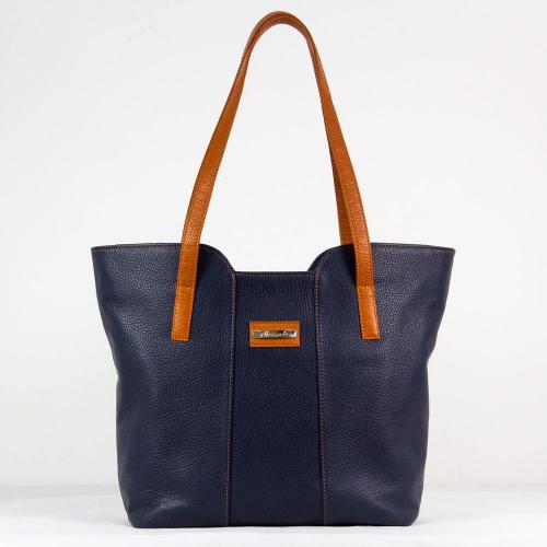 Женская сумка синяя кожа Александр - Фабрика сумок «Александр»