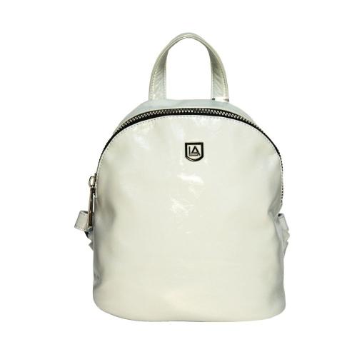 Лаковый женский рюкзак светлый - Фабрика сумок «Laccoma»
