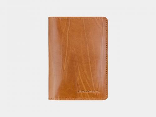 Кожаная обложка для паспорта Alexander TS - Фабрика сумок «Alexander TS»