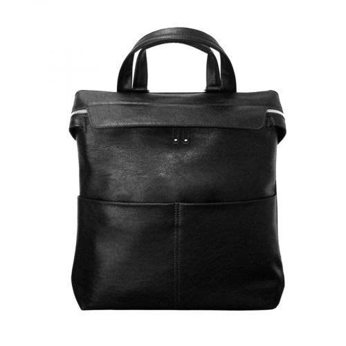 Сумка-рюкзак городская черная Альфа Девайс - Фабрика сумок «Альфа Девайс»