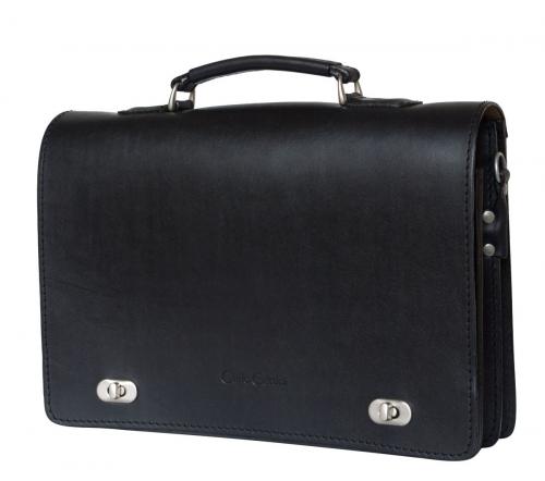 Портфель мужской Rofelle black Carlo Gattini - Фабрика сумок «Carlo Gattini»