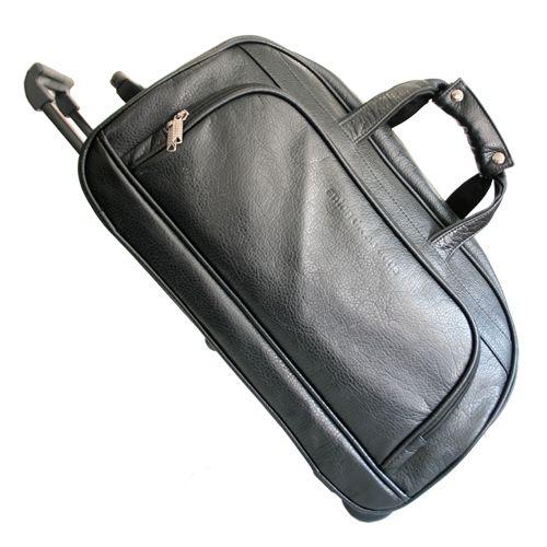 Сумка на колесах черная Антан - Фабрика сумок «Антан»