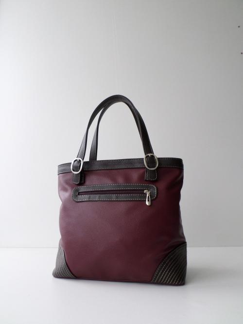 Женская бордовая сумка эко кожа - Фабрика сумок «Омега»