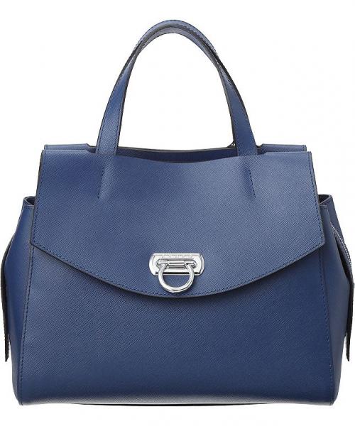Женская синяя сумка кожа Azaro - Фабрика сумок «Deboro»
