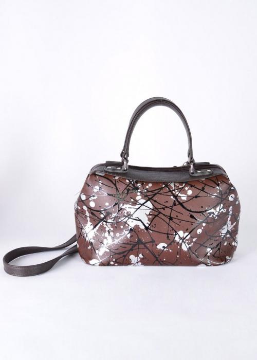 Женская сумка классика цветной шоколад Anri - Фабрика сумок «Anri»