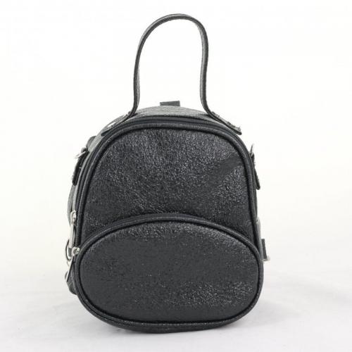 Женский рюкзак черный Саломея - Фабрика сумок «Саломея»